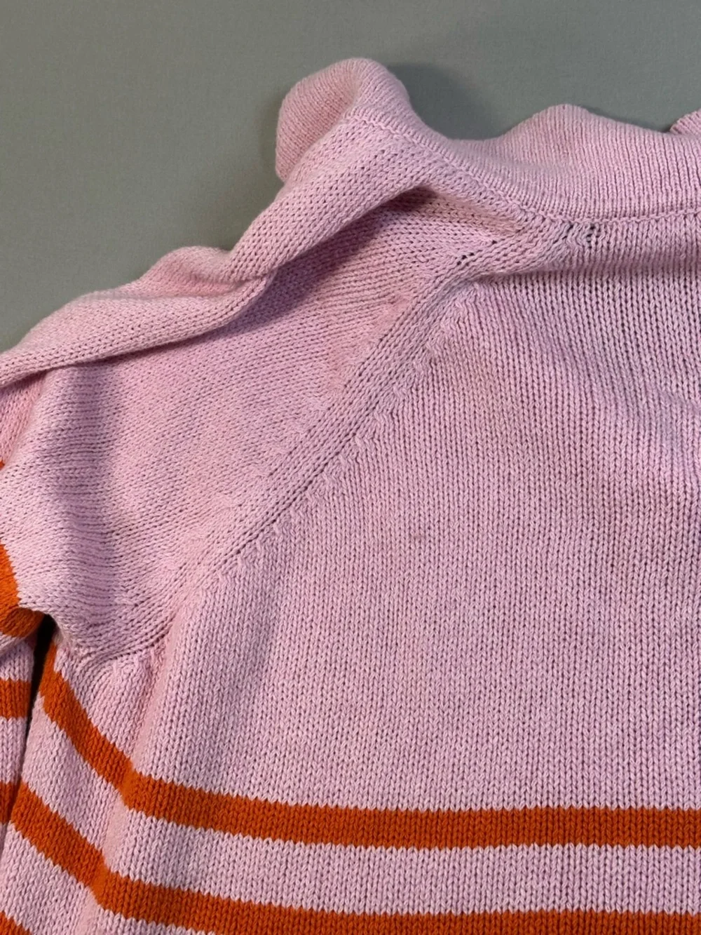 Marine Layer Claire Relaxed Polo Sweater, Merino Wool/Cotton - Womens XL - Picture 11 of 16